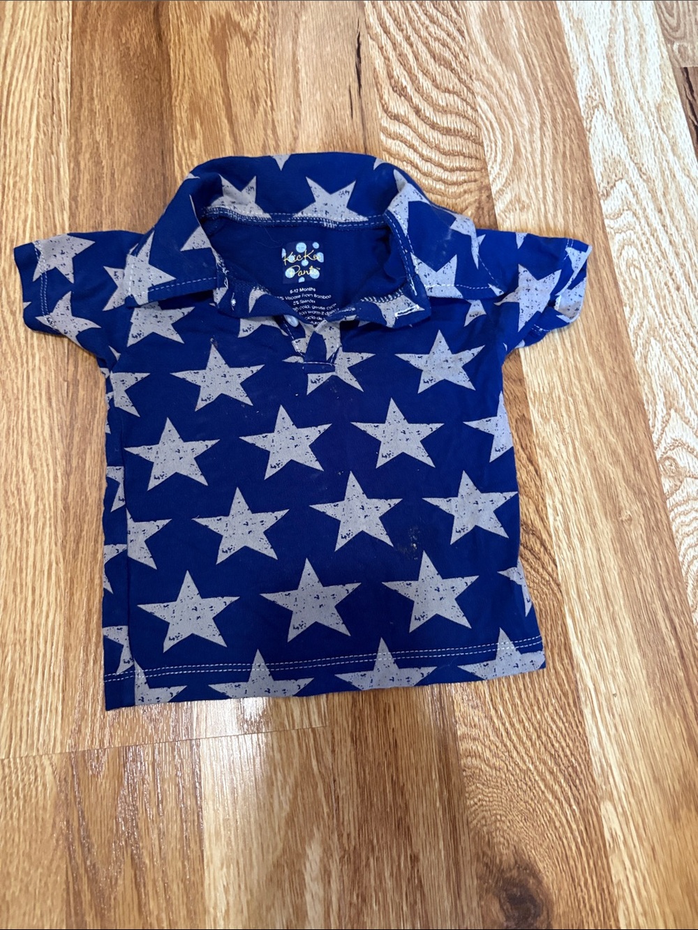 Kickee Pants Royal Blue Star Polo